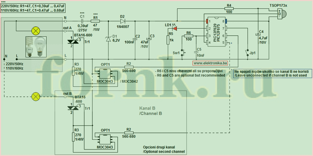 K pc822 схема ремонт